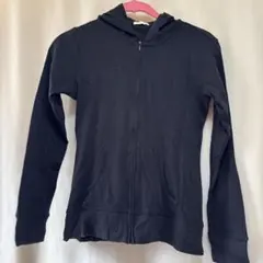 4/24まで出品中【107】薄手ジップアップコットンパーカー