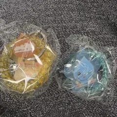 しずくちゃん　ガチャガチャ　スプリングゴムキーホルダー