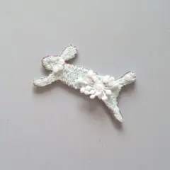 A546 ミナペルホネンブローチ　runrunrun ハンドメイド