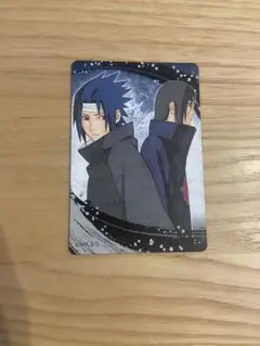 NARUTO ナルトカードグミ プラカード うちはサスケ - メルカリ
