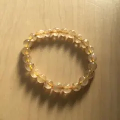 ルチルクォーツ　ブレスレット3　9mm