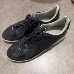 ジャーマントレーナー　レザー スエード スニーカー