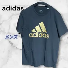 adidas アディダス メンズ 半袖 Tシャツ ロゴ ゴールド 3XL メンズ