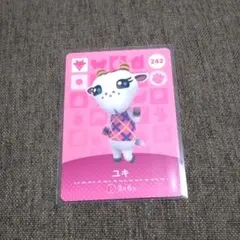 どうぶつの森 amiiboカード ユキ