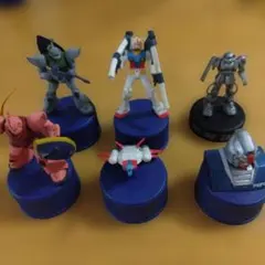 ペプシ　機動戦士ガンダム　ボトルキャップフィギュアセット