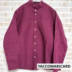 ❤️美品❤️ ヤッコマリカルド ピンクシャツ シャツ コットン100% 綿 羽織