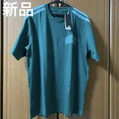 adidas アディダス 新品 Tシャツ グリーン XLサイズのサムネイル
