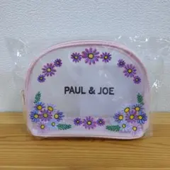 ポールアンドジョー ノベルティ　刺繍メッシュポーチ