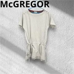 McGREGOR マックレガー Tシャツ Mサイズ ウエストリボン付き