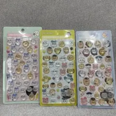 ちいかわ3Dステッカー 3パックセット