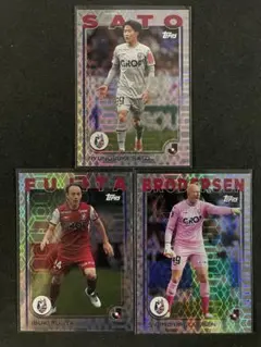 2025 Topps Jリーグ ファジアーノ岡山 シルバーパラ 3枚セット