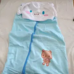 シナモロールフード付きブランケット