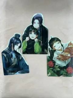 全3種コンプリート　薬屋のひとりごと　ライトノベル　特典　クリアステッカー