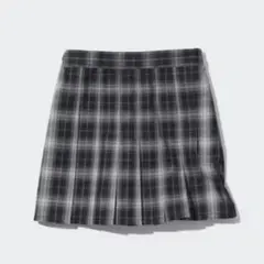 ユニクロ　チェックスコート（160）