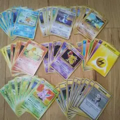 ポケモンカード旧裏 第1弾 52枚セット 被り無し (エネルギー7枚含)