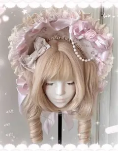 angelic pretty Rose Tasselボンネット　ピンク angelic pretty Rose Tasselボンネット ピンク - メルカリ
