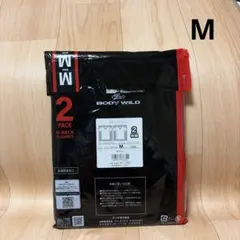 グンゼ BODY WILD VネックTシャツ メンズ 2枚組 半袖 ブラック M