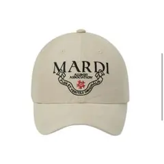 Mardi Mercredi キャップ ベージュ