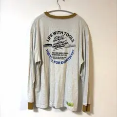 ニコアンド【OLD SMITH×WHATNOT】コラボ　ロンT