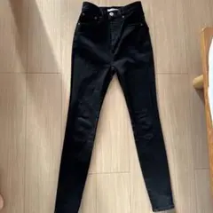 moussy HW Rebirth BLACK SKINNY