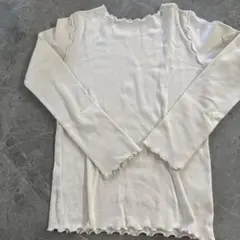 ブランシェス　リブニット　ホワイト　140㎝