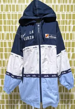 ellesse ウィンドブレーカー フード付き ネイビー エレッセ あのちゃんのサムネイル