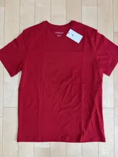 【新品タグ付き】AIR JORDANエアージョーダン　赤　無地Tシャツ　Lサイズのサムネイル