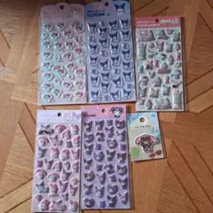 My Melody & Kuromi シール6枚セット