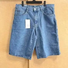 【新品】ZARA デニムバギーショーツ　W36 XL