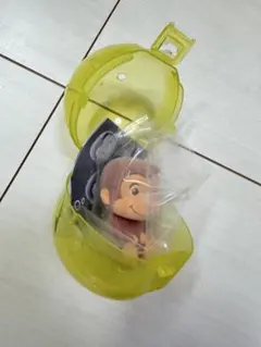 おさるのジョージ フロッキーフィギュア おすわりポーズ　ガチャ