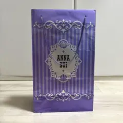 ANNA SUI ショッパー ショップ袋 紙袋 紫のサムネイル