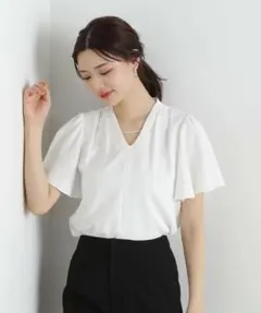 PROPORTION BODY DRESSING ブラウス 半袖 白