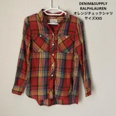 ●DENIM&SUPPLY RALPHLAUREN●チェックシャツ