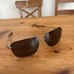 BARAGAS シルバー ブルーレンズ リムレスサングラス | Mercari