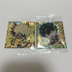 僕のヒーローアカデミア シール 爆豪勝己 緑谷出久 2枚セット
