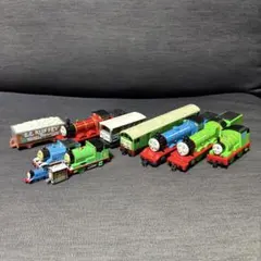 中古】きかんしゃトーマス ミニメカ・ミニ車両・レール 豪華おまとめ