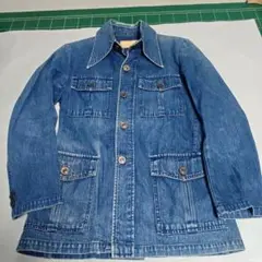 デニム　ジャケット　80s　90s ヴィンテージ　カバーオール