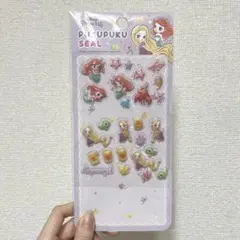 - PUKUPUKUSEAL シール アリエル ラプンツェル おすそわけ -