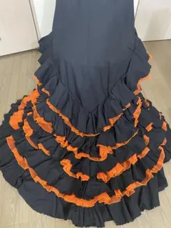 専用出品になります☆フラメンコ衣装　白黒エレガントファルダ 2025年最新】フラメンコ ファルダの人気アイテム - メルカリ