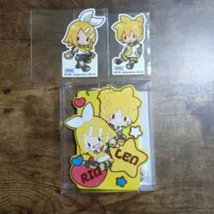 鏡音リン 鏡音レン ラバーパスケース ステッカー 三月八日 プライズ 特典