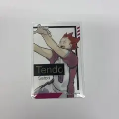 ハイキュー　天童　箔押しクリアカードコレクション　クリアカードコレクション