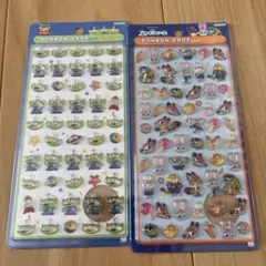 【正規品】ボンボンドロップシールminiズートピア　エイリアン　２点セット ミニ