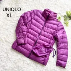 UNIQLO ULTRA LIGHT DOWN ダウンジャケット XL パープル