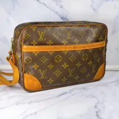 ✨美品✨ ルイヴィトン トロカデロ ショルダーバッグ 斜め掛け モノグラム 茶のサムネイル
