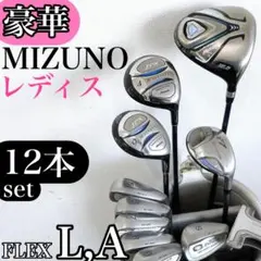 【豪華‼】 MIZUNO ミズノ レディース ゴルフクラブ 初心者セット L Aのサムネイル