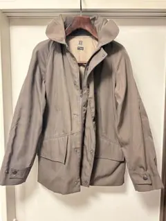 ブラウン フード付きジャケット