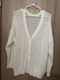 AMERICAN HOLIC オフホワイト カーディガン L