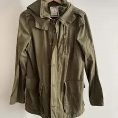 ZARA フード付きミリタリージャケット Sサイズ