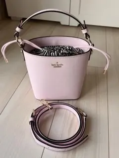 Kate Spade バケツ型ハンドバッグ ピンク