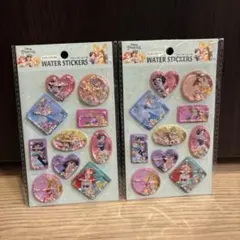 ディズニープリンセス ウォーターシール 2シート